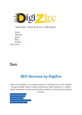 "Elevate Your Online Presence with Expert SEO Services - Unleashing Digital Succ