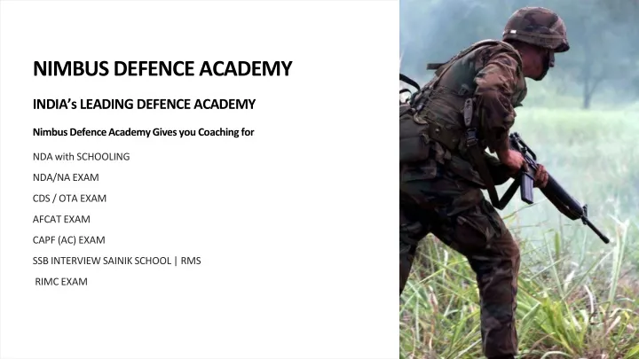 nimbus defence academy