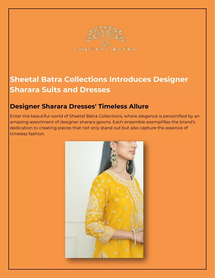 sheetal batra collections introduces designer