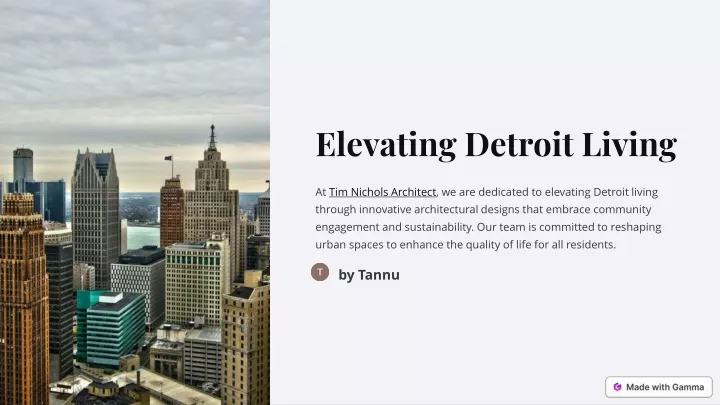 elevating detroit living