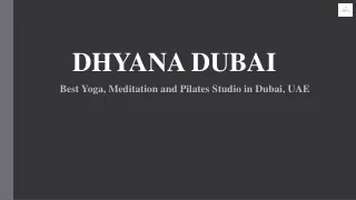 DHYANA DUBAI-Yoga Ashtanga