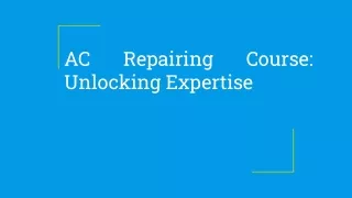 ac unlocking expertise