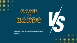 unleash your skills in player vs player battles