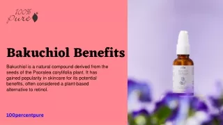 Bakuchiol Benefits