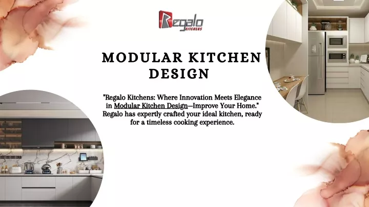 modular kitchen design