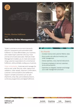 Streamline Your Business Operations with NetSuite Order Management