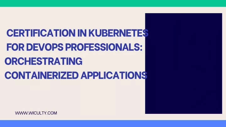 certification in kubernetes for devops