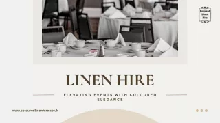 Transform Your Restaurant With Linen Hire Services