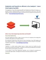 Microsoft Power BI Training | Azure Data Engineering Training - slide 1