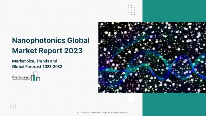 nanophotonics global market report 2023