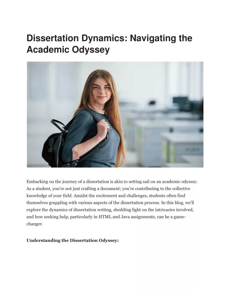 dissertation dynamics navigating the academic