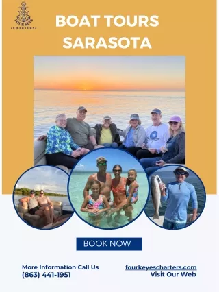 Explore the Beauty of Sarasota with Unforgettable Boat Tours