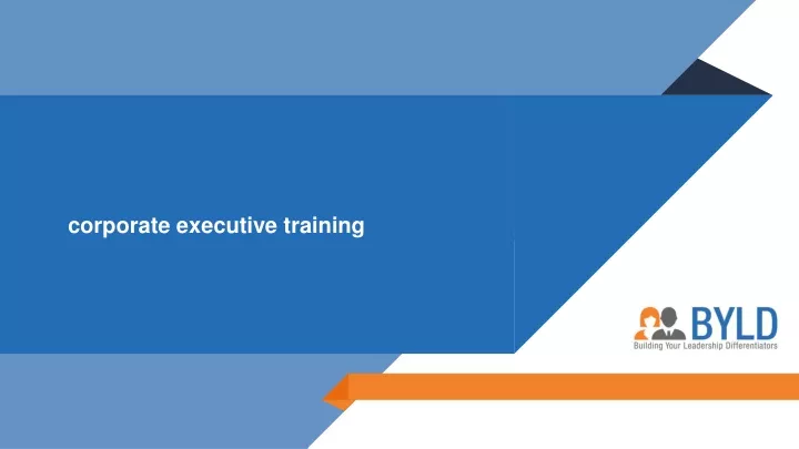 corporate executive training