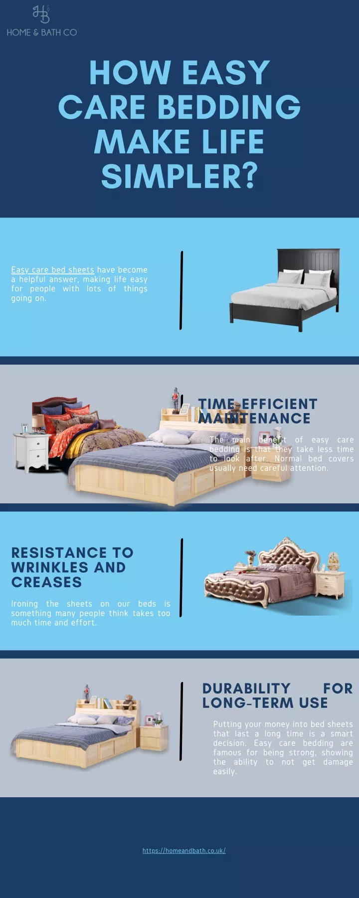 how easy care bedding make life simpler