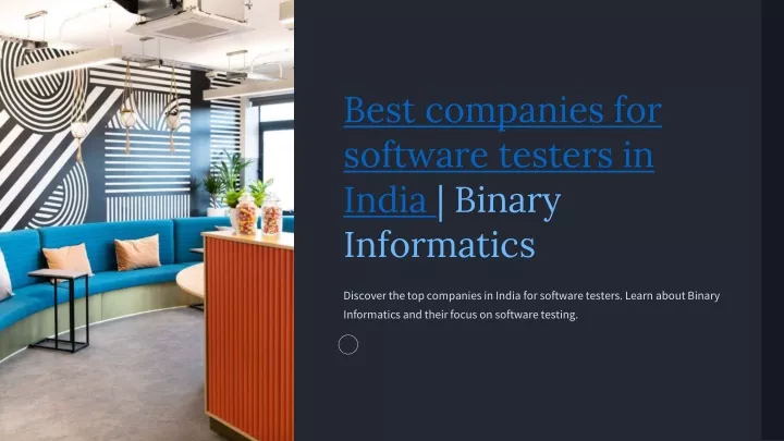 best companies for software testers in india