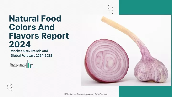natural food colors and flavors report 2024