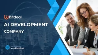 AI Development Company - Bitdeal