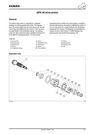 CLAAS ARES 836-816 RZ (Type A02) Tractor Service Repair Manual