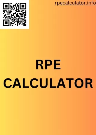 rpecalculator.info