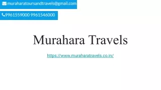 Murahara Travels