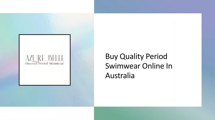buy quality period swimwear online in australia