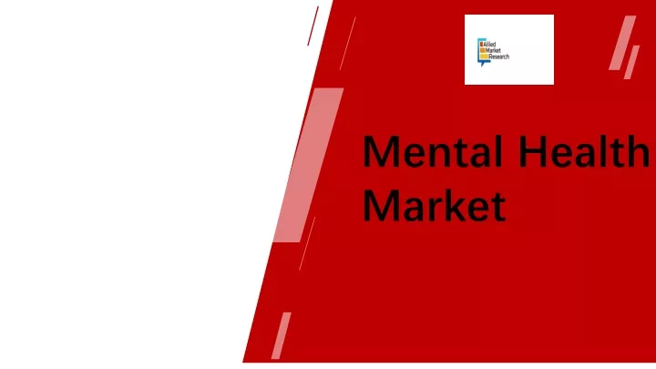 mental health market