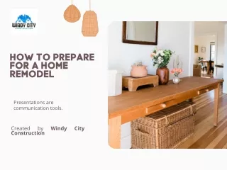 How to prepare a home remodel? Windy City Construction