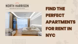 Exclusive Luxury Apartments for Rent in NYC | 19 North Harrison