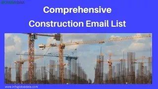 comprehensive construction email list