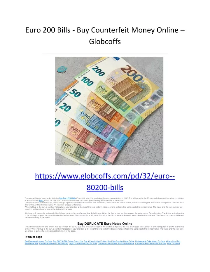 euro 200 bills buy counterfeit money online