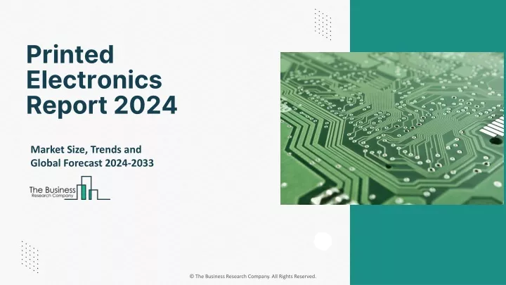 printed electronics report 2024