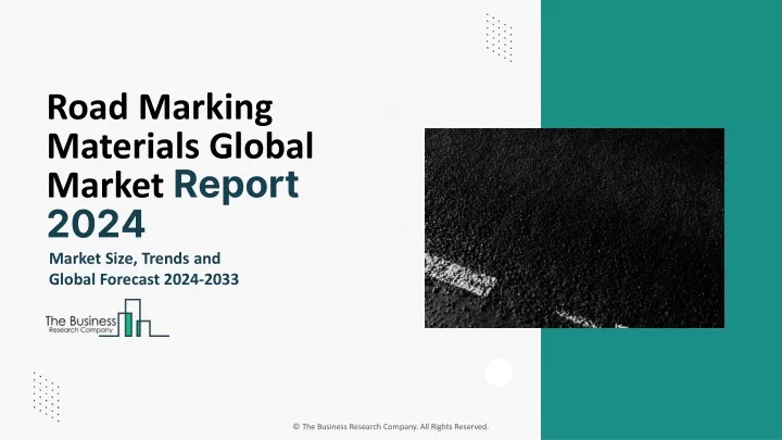 road marking materials global market report 2024