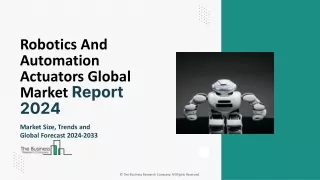 robotics and automation actuators global market