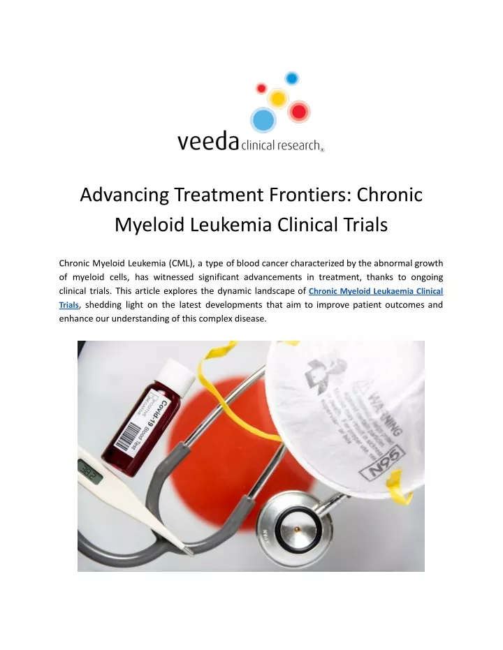 advancing treatment frontiers chronic myeloid