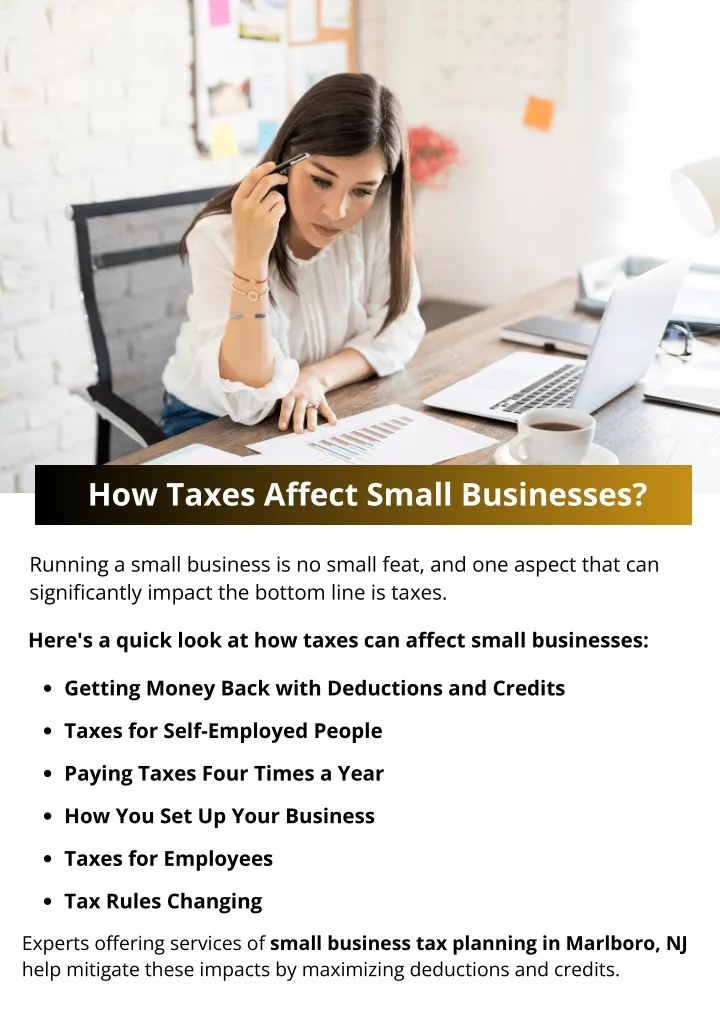 how taxes affect small businesses