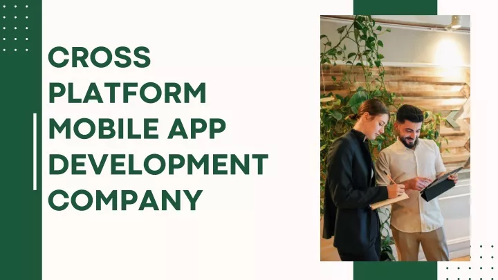 cross platform mobile app development company