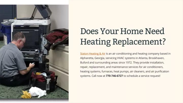 does your home need heating replacement