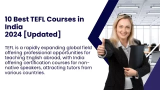 Best TEFL Courses in India 2024