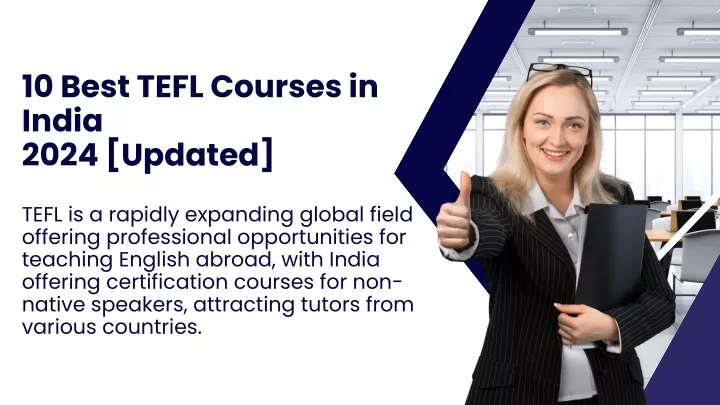 10 best tefl courses in india 2024 updated