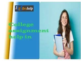 College assignment help in Aucklandppt