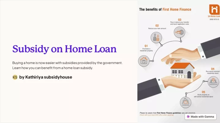 subsidy on home loan