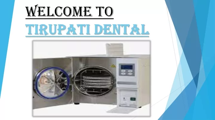 welcome to tirupati dental