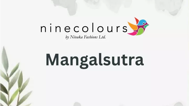 mangalsutra