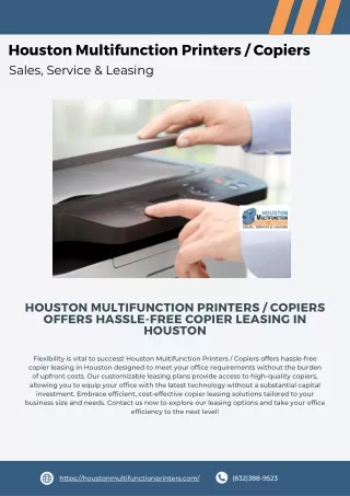 Houston-Multifunction-PrintersCopiers-offers-hassle-free-copier-leasing-in-Houston