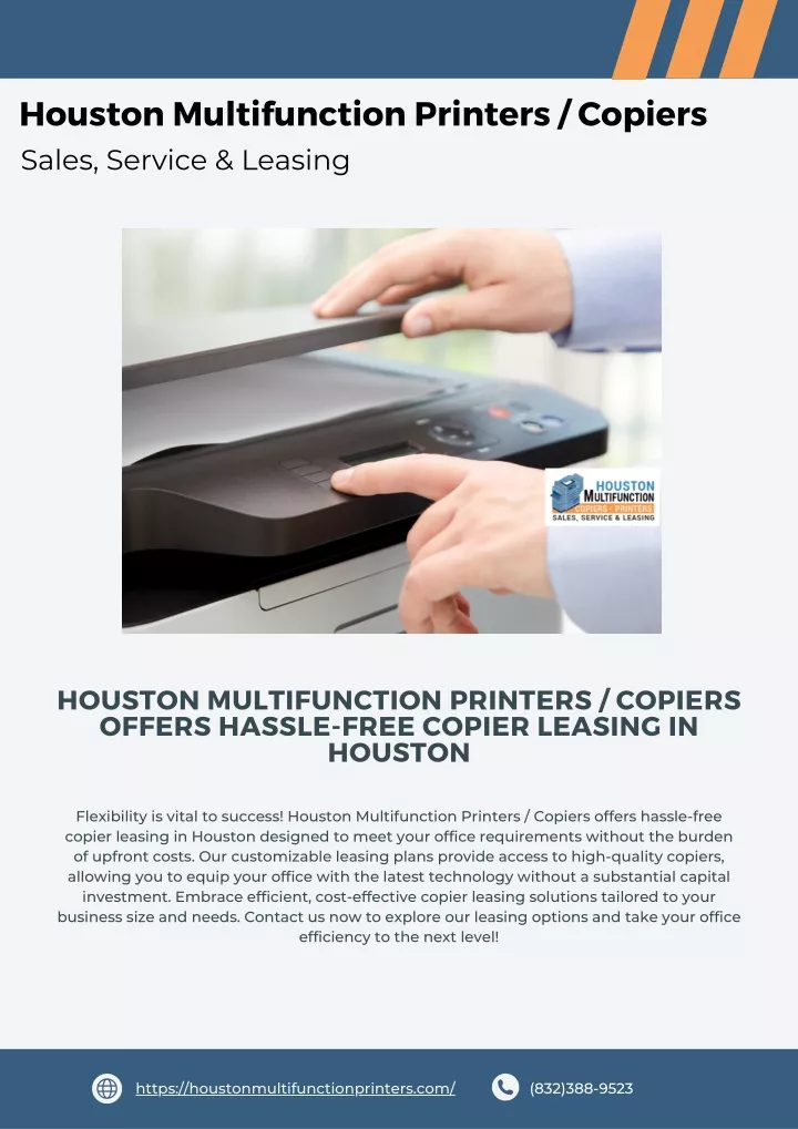 houston multifunction printers copiers sales