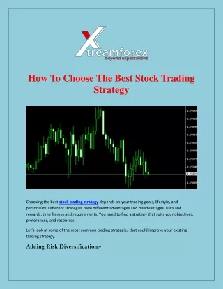 How To Choose The Best Stock Trading Strategy