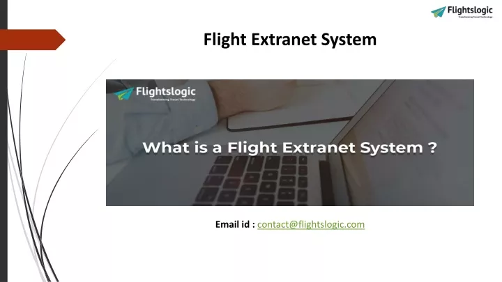flight extranet system