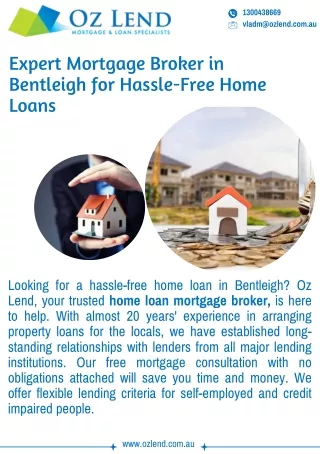 Expert Mortgage Broker in Bentleigh for Hassle-Free Home Loans
