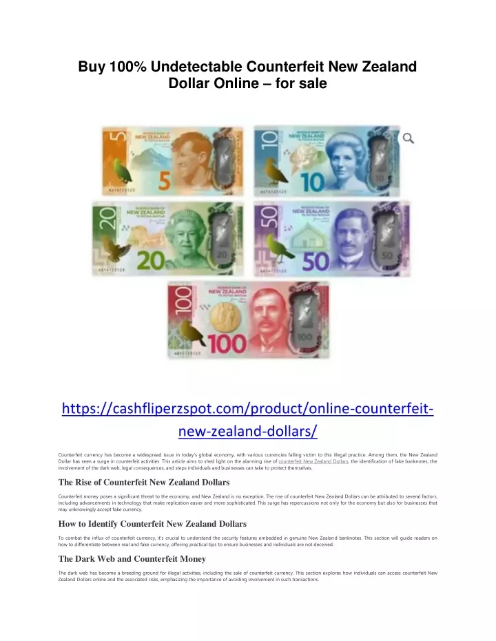 buy 100 undetectable counterfeit new zealand
