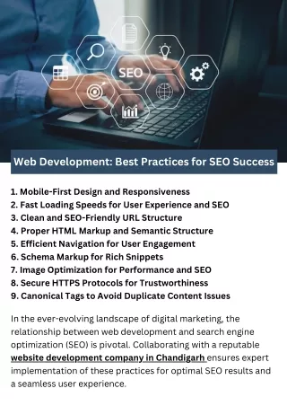 web development best practices for seo success